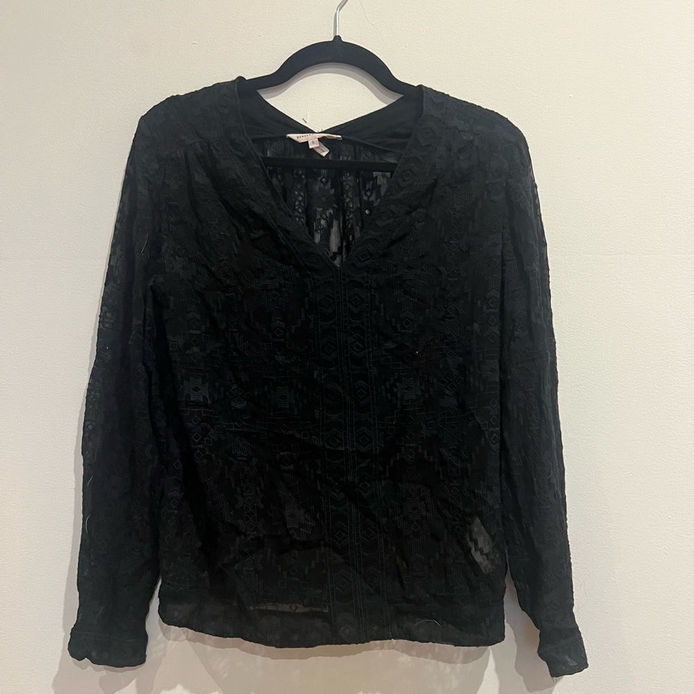 Rebecca Taylor Black Top